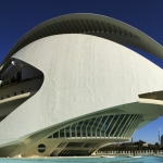 Helmvormig theatergebouw, architect Calatrava