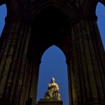 Statue Sir Walter Scott