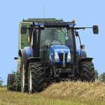 Farmer on his tractor