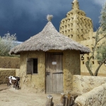 Clay Dogon little village