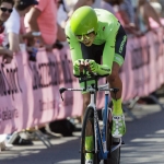 Cyclist-1 Giro d'Italia in Apeldoorn