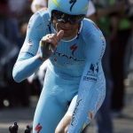 Cyclist-2 Giro d'Italia in Apeldoorn