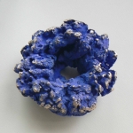 Blauwe object