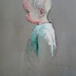 portret van een klein meisje