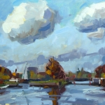 Wolkenlucht Merwedekanaal nr 3