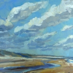 'Wolkenlucht in de zomer'