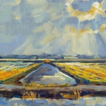 'Springtime in yellow and blue'