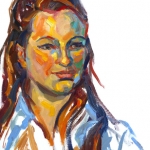 'Portret van Maaike'