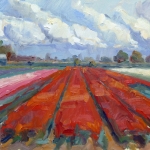 Rood tulpenveld nr. 2