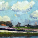 Wolken in het Voorjaar