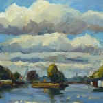Wolkenlucht Merwedekanaal nr 1