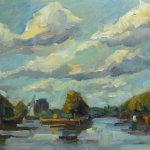Wolkenlucht Merwedekanaal nr 2