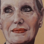 detail of 'The poetress'