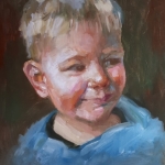 Portretstudie jongen 2