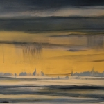 Landschap 06, zeegezicht.