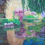Landscape no. 10  ( inspiratie  Monet)