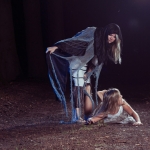 a scream in the woods