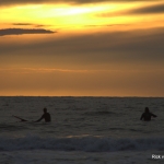 Sunset surfen