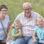 Opa Oma Levi en Finn