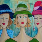 Dames met hoedje II