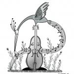 Musical bird