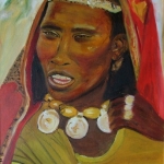 Portret van een Etiopische vrouw