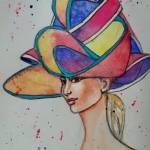 Woman with hat 15/30