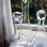 kristallen karaffen.