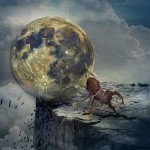 on the edge of the abyss