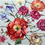 Gestileerd bloemstilleven