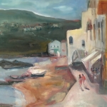 Playa Port Bo,olieverf