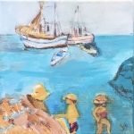 Kinderen bij de zee