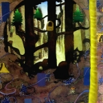 Sunflowers-Winter scene-Landscape #18