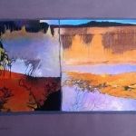 Blades flowers dancing over sea #15