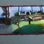 Landscape old church #18