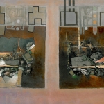 Sunflowers-Winter scene-Landscape #28