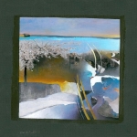 Landscape in the morning flower #11