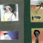 Sunflowers-Winter scene-Landscape #7