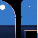 Waiting for the moonlight the starry night #29