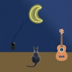 Looking at the moon #45