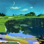 Night Moon With The Star #52