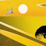 Sunrise of the animal Migration #56