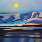 Winter Landscape With Sun #1