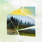 Landscape abstract watercolor #13