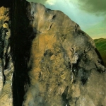 Mountains and humans of the landscape #47