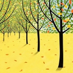 Autumn leaf color of nature #68