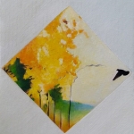 Landscape symbols autumn leaf color #14