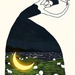 Women's Dream of the Moon #113