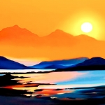 Sunset on the Landscape #122