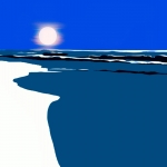 Moon on the Lake #142